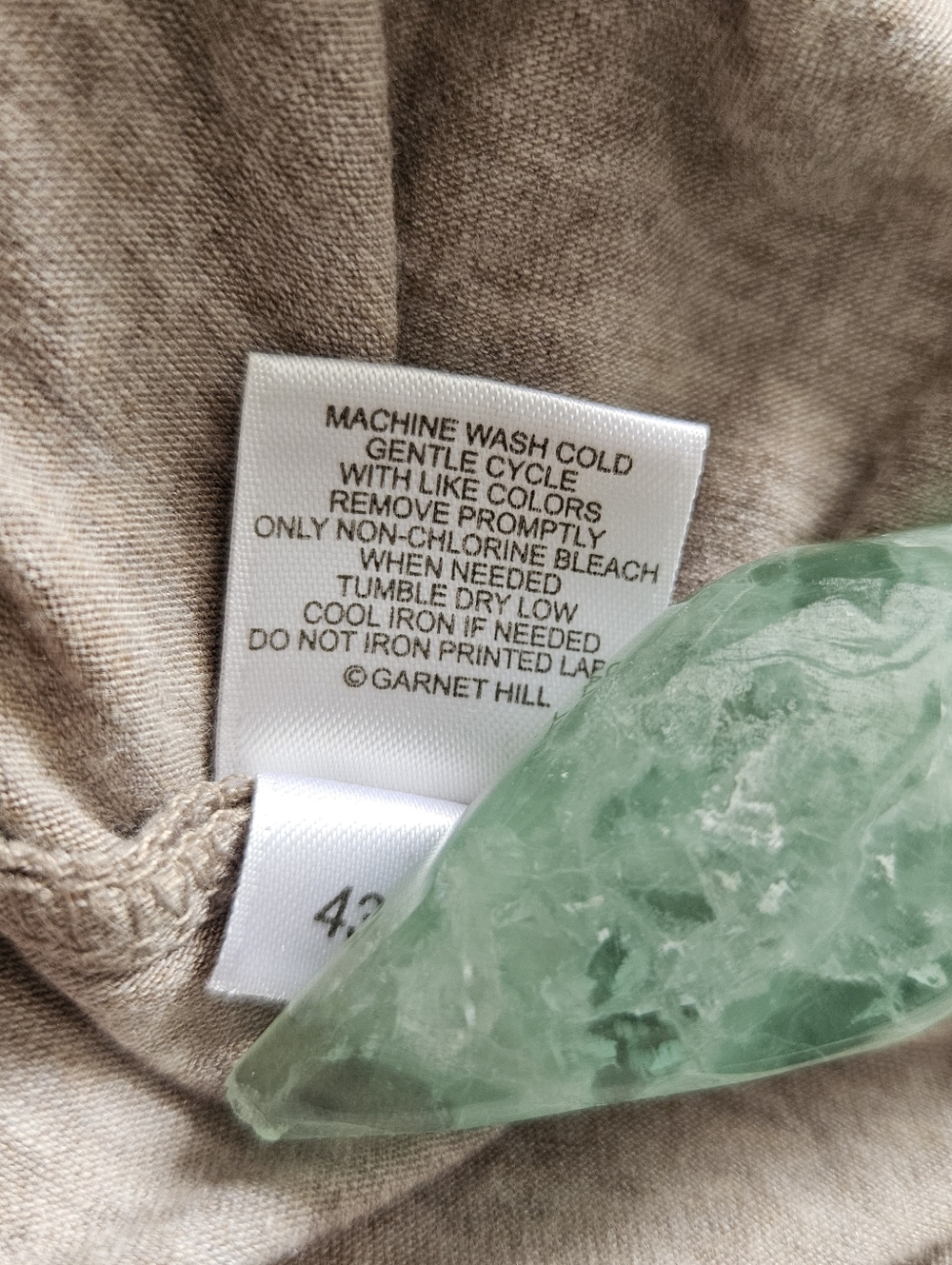 Garnet Hill Organic Cotton Blend Blouse XS - Picture 6 of 8